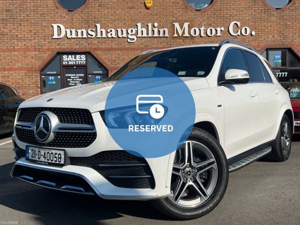 Mercedes-Benz GLE SUV, Diesel Plug-in Hybrid, 2021, White
