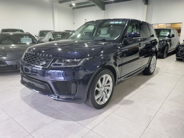 Land Rover Range Rover Sport SUV, Petrol Plug-in Hybrid, 2022, Blue