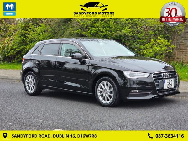 Audi A3 Hatchback, Petrol, 2014, Black