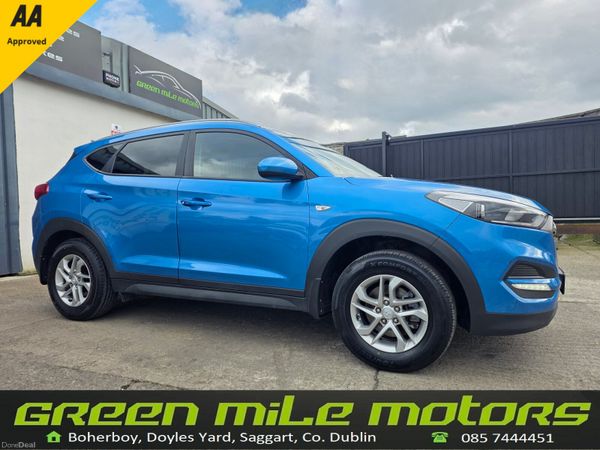 Hyundai Tucson SUV, Petrol, 2017, Blue