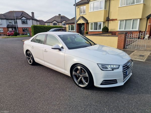 Audi A4 Saloon, Diesel, 2017, White