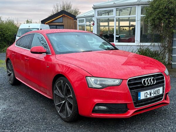 Audi A5 Hatchback, Diesel, 2012, Red