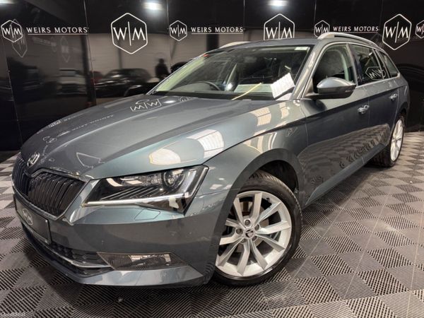 Skoda Superb Estate, Petrol, 2018, Grey