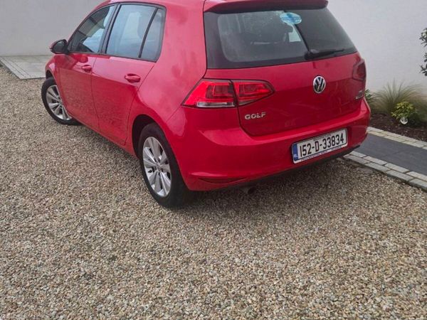 Volkswagen Golf Hatchback, Petrol, 2015, Red