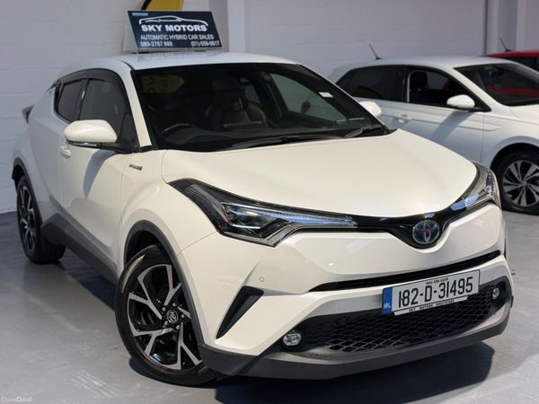 Toyota C-HR Hatchback, Petrol Hybrid, 2018, White