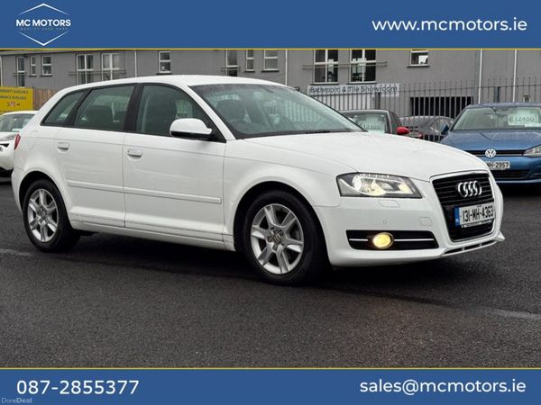 Audi A3 Hatchback, Petrol, 2013, White