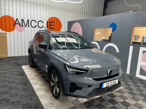 Volvo XC40 SUV, Electric, 2022, Blue