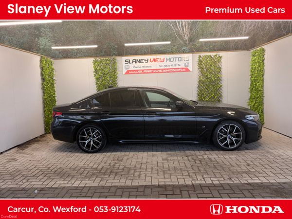 BMW 5-Series Saloon, Diesel, 2022, Black