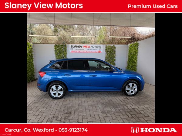 Skoda Scala Hatchback, Petrol, 2022, Blue