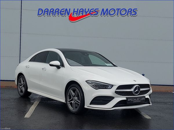 Mercedes-Benz CLA Coupe, Petrol Hybrid, 2022, White