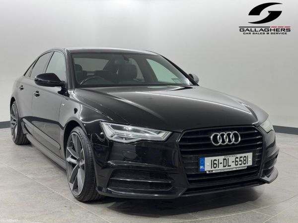 Audi A6 Saloon, Diesel, 2016, Black