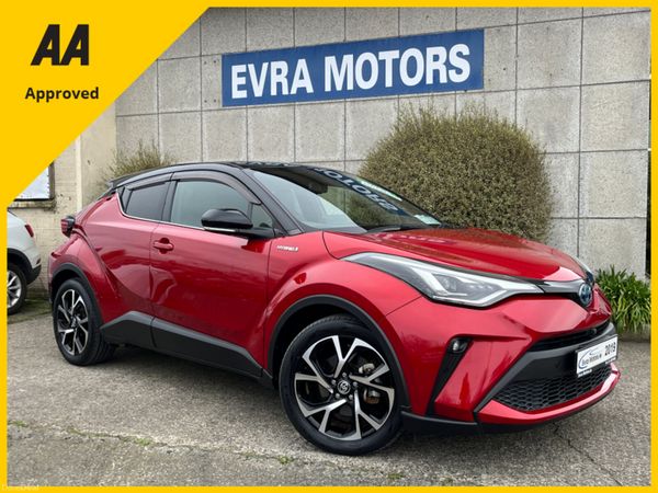 Toyota C-HR SUV, Petrol Hybrid, 2019, Red