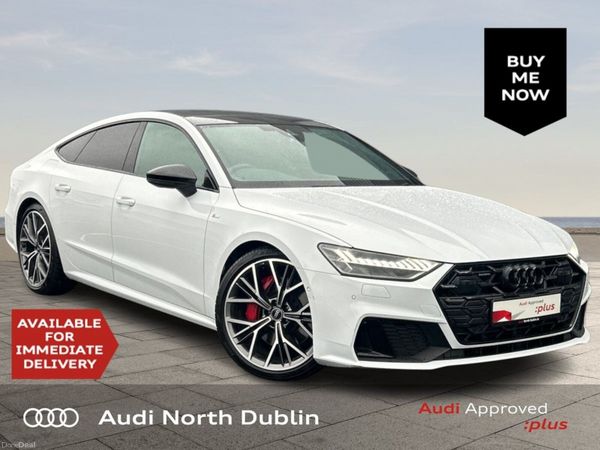 Audi A7 Hatchback, Petrol Plug-in Hybrid, 2024, White