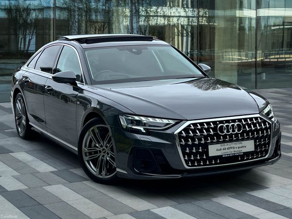 Audi A8 Saloon, Petrol Plug-in Hybrid, 2023, Grey