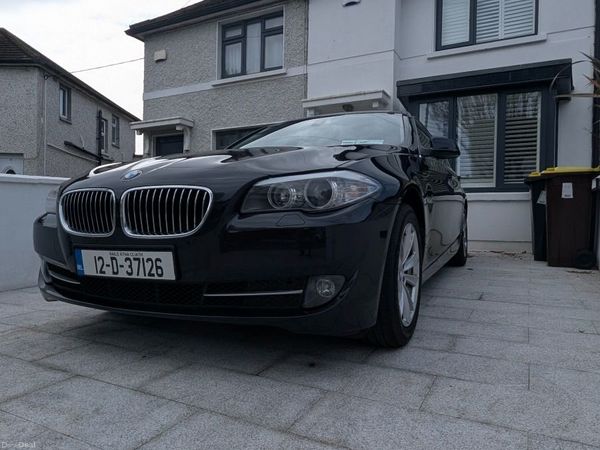 BMW 5-Series Saloon, Diesel, 2012, Black
