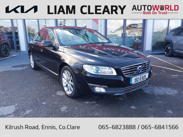 Volvo S80 Saloon, Diesel, 2015, Black