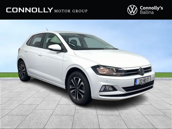 Volkswagen Polo Hatchback, Petrol, 2021, White