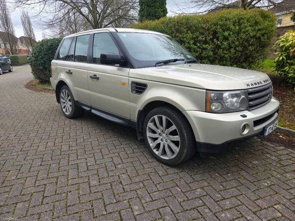 Land Rover Range Rover Sport SUV, Diesel, 2007, Gold