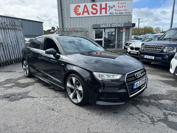 Audi A3 Saloon, Petrol, 2018, Black