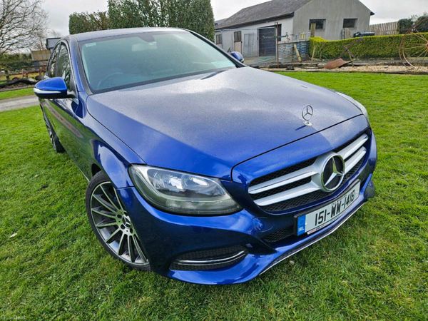 Mercedes-Benz C-Class Saloon, Diesel, 2015, Blue