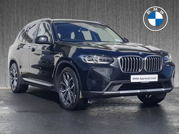 BMW X3 SUV, Petrol Plug-in Hybrid, 2023, Black