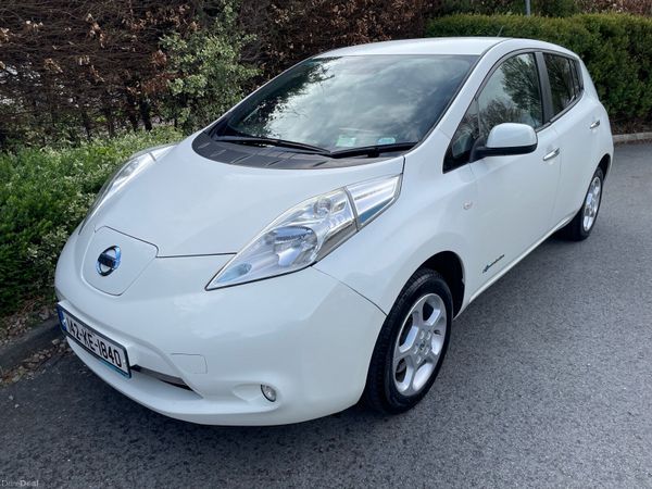 Nissan Leaf Hatchback, Electric, 2014, White