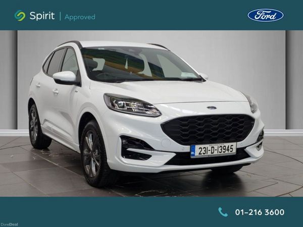 Ford Kuga SUV, Petrol Plug-in Hybrid, 2023, White