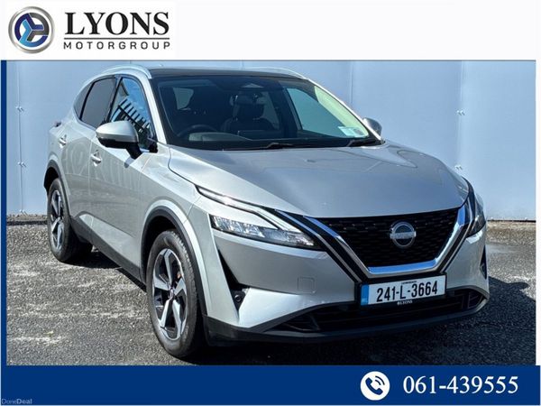 Nissan Qashqai Hatchback, Petrol, 2024, Silver