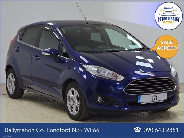 Ford Fiesta Hatchback, Diesel, 2017, Blue