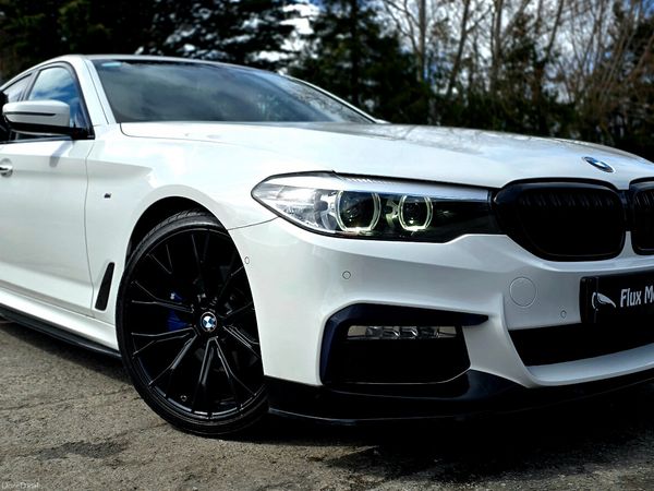 BMW 5-Series Saloon, Diesel, 2018, White