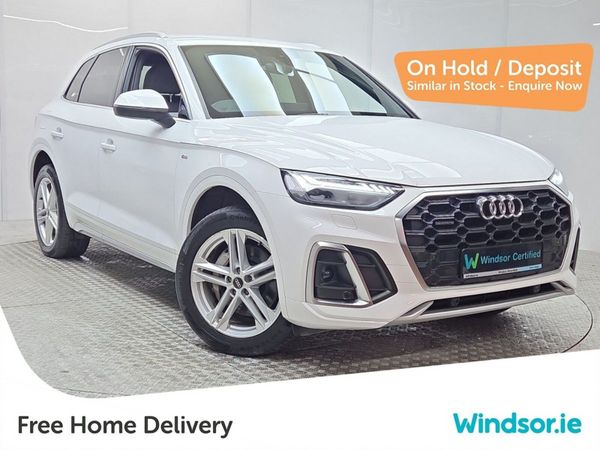 Audi Q5 SUV, Petrol Plug-in Hybrid, 2023, White