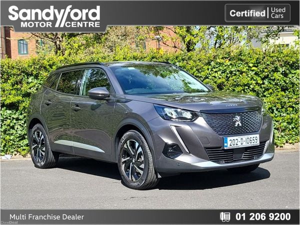 Peugeot 2008 SUV, Petrol, 2020, Grey