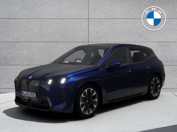 BMW iX SUV, Electric, 2026, Blue
