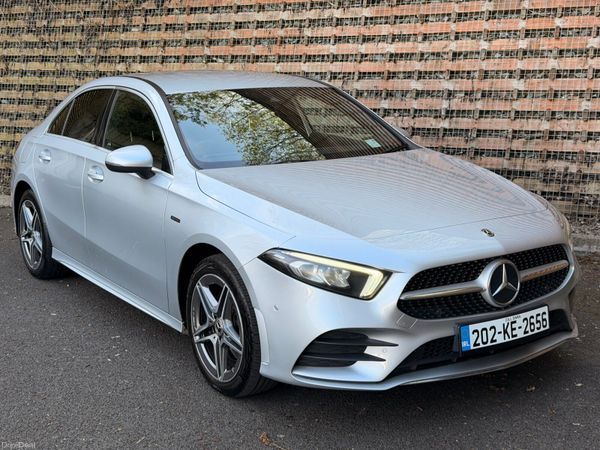 Mercedes-Benz A-Class Saloon, Petrol Plug-in Hybrid, 2020, Silver