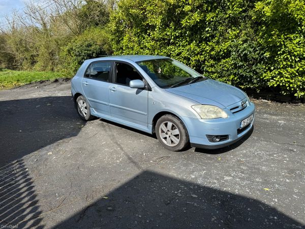 Toyota Corolla Hatchback, Petrol, 2005, Blue