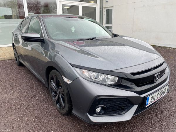 Honda Civic Hatchback, Petrol, 2021, Grey