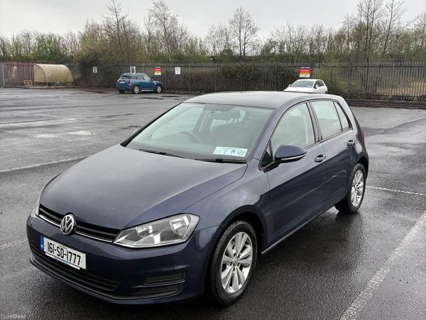 Volkswagen Golf Hatchback, Diesel, 2016, Blue