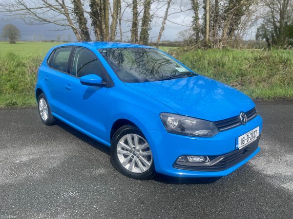 Volkswagen Polo Hatchback, Petrol, 2016, Blue