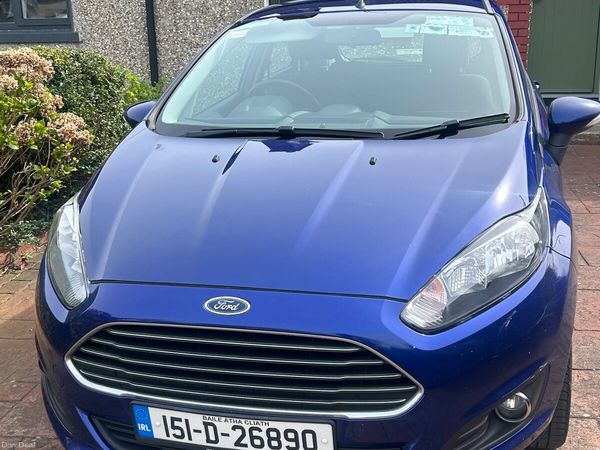 Ford Fiesta Hatchback, Petrol, 2015, Blue
