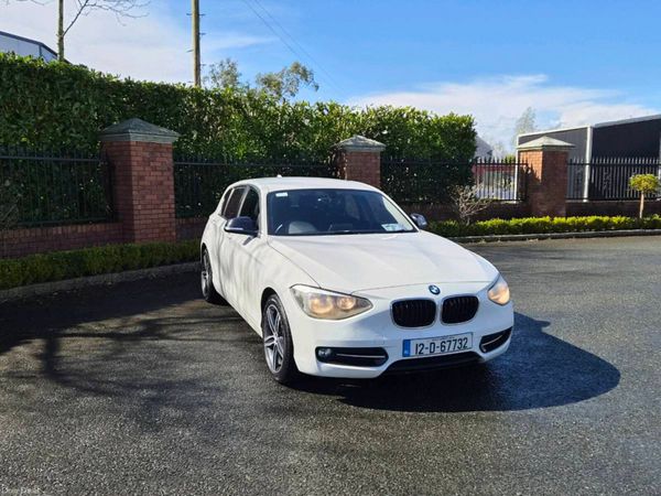 BMW 1-Series Hatchback, Petrol, 2012, White