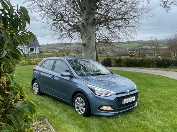Hyundai i20 Hatchback, Petrol, 2017, Blue