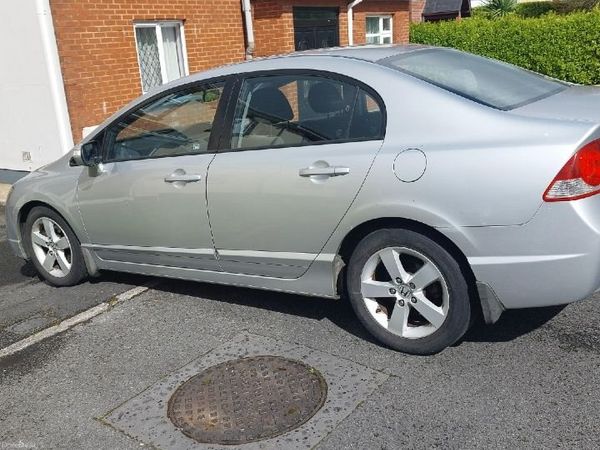 Honda Civic Saloon, Petrol, 2007, Grey
