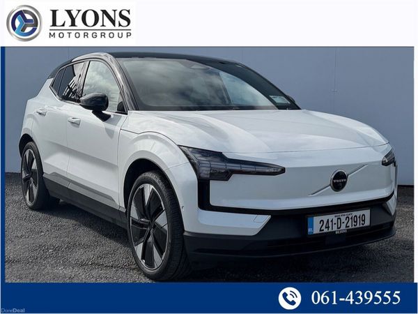 Volvo EX30 Estate, Electric, 2024, White