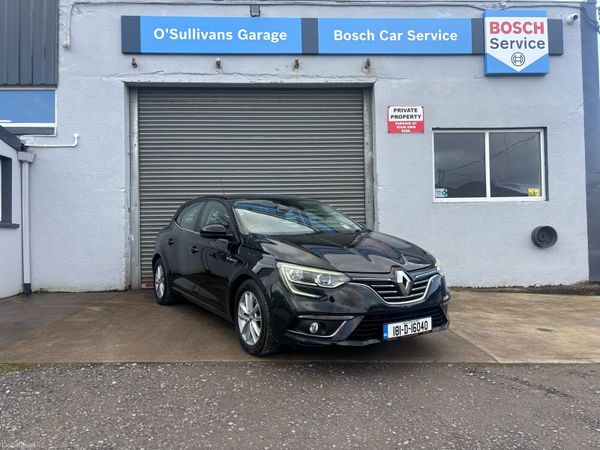 Renault Megane Hatchback, Diesel, 2018, Black