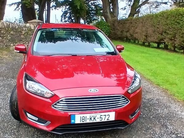 Ford Focus Hatchback, Diesel, 2018, Red