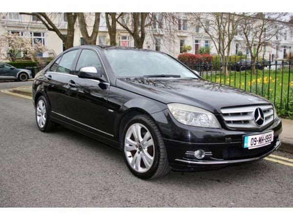 Mercedes-Benz C-Class Saloon, Petrol, 2009, Black
