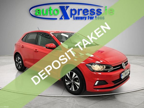 Volkswagen Polo Hatchback, Petrol, 2018, Red