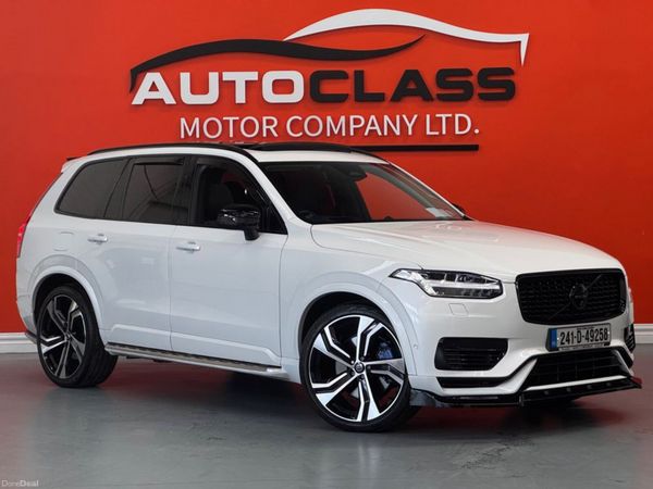 Volvo XC90 Estate, Petrol Plug-in Hybrid, 2024, White