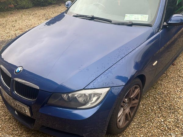 BMW 3-Series Saloon, Petrol, 2008, Blue
