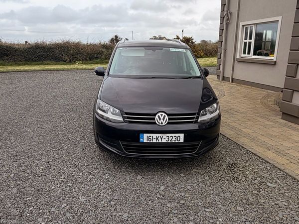 Volkswagen Sharan MPV, Diesel, 2016, Black
